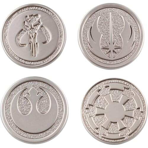 LT1137 Star wars logo Badge Collection Enamel Pin Movie Brooches Bag Lapel Pin backpacks Decoration Jewelry Gift Accessories