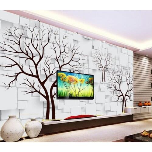 Custom 3d mural wallpaper woods personality Home Decor Living Room Wall Covering