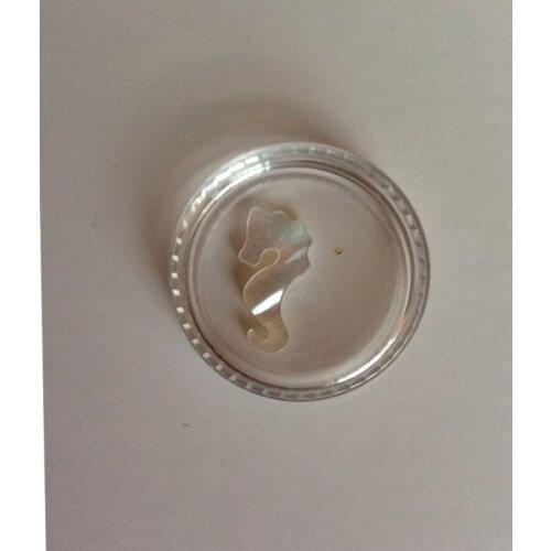 Hill-san Lotus Jewelry Wholesale 10*18mm Mother Of Pearl Shell Seahorse Beads For DIY Jewelry