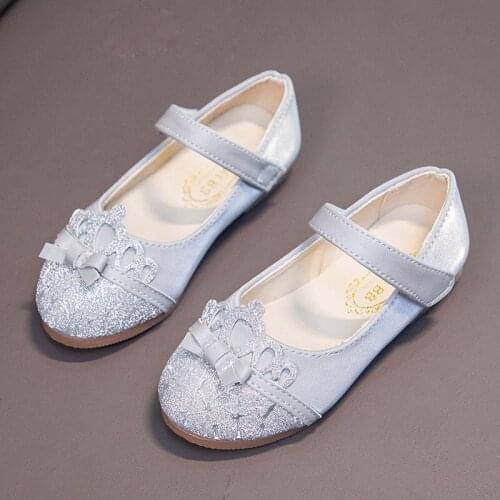 1 2 3 4 5 6 Years Fashion Flowers For Spring And Autumn Dress Girls Beautiful Shoes Kids Sneakers ChildrenS Leather Shoes Flat