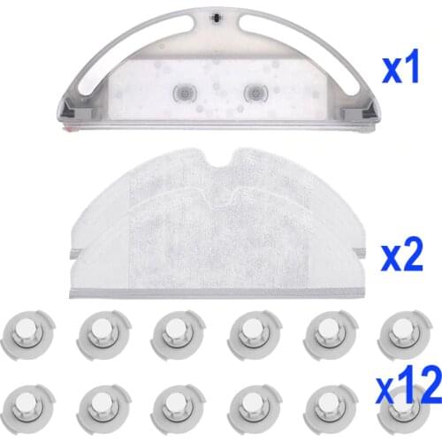 Water Tank & Water Tank filter & Mop cloth replacements suitable for Xiaomi Roborock S50 S51 S5 S55 Vacuum Cleaner Spare Parts