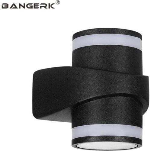 Outdoor Waterproof COB LED Porch Lights Modern Wall Lamp Up Down Aluminium Wall Sconce Light Garden Balcony Decor Lighting