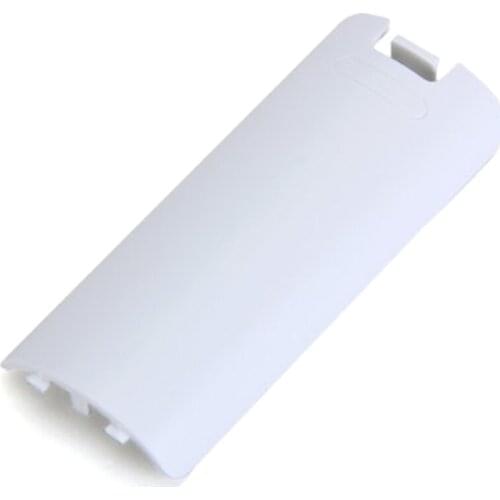 Top Replacement Battery Cover for Wii Wireless Controller - White