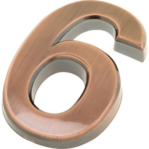 0 - 9 Picks 5cm Room Door Stickers House Number Sign Street Address Plate Numbers