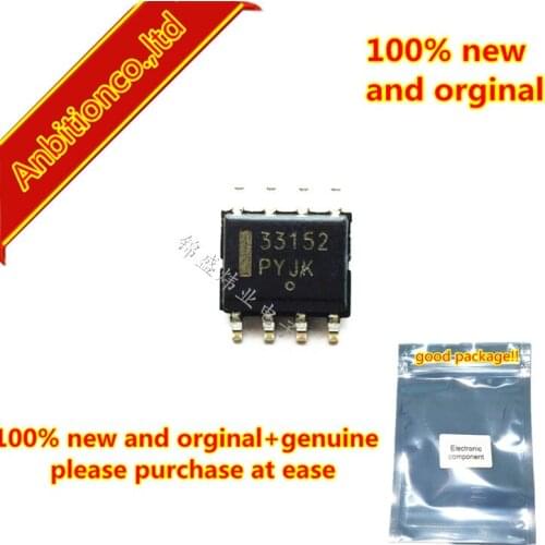 10pcs 100% new and orginal MC33152DR2G 33152 SOP8 High Speed Dual MOSFET Drivers in stock
