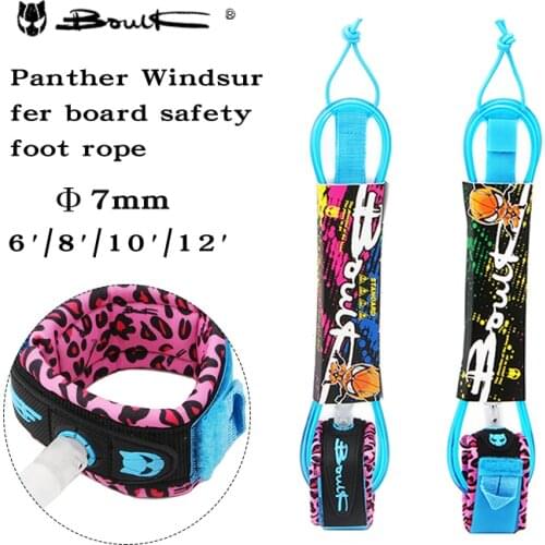 Boulk outdoor aquatic products surfboard safety foot rope blue surfboard foot rope accessories safety protection rope