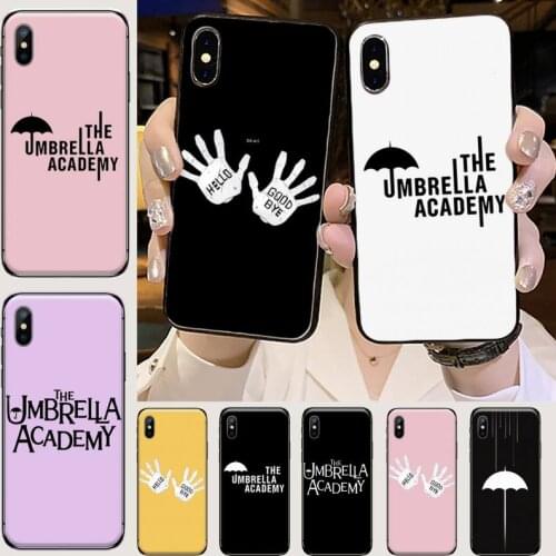 Fundas Umbrella Academy Capa Phone Case for iPhone 11 12 mini pro XS MAX 8 7 6 6S Plus X 5S SE 2020 XR