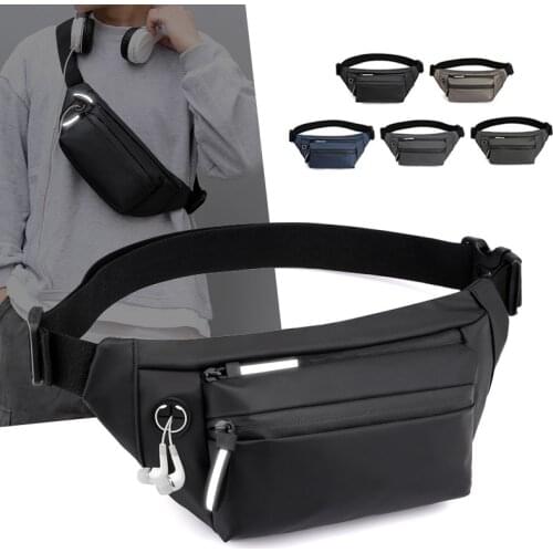 Teenagers Travel Wallet Ladies Fashion Shoulder Purse High Capacity Waterproof Men Belt Bag Multifunction Women Waist Bag