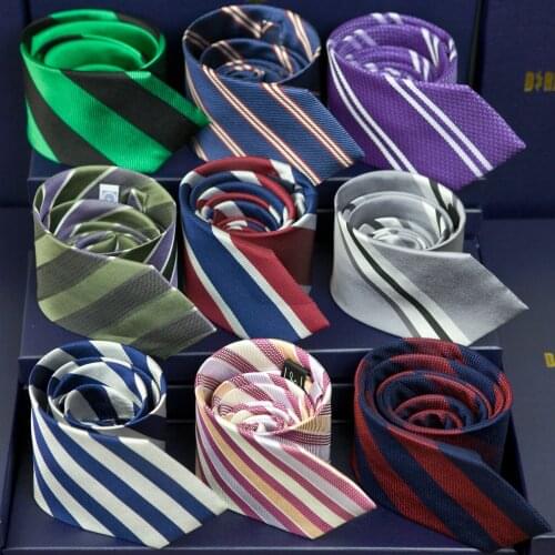 Stripes Checked Paisley Floral Dots Character Multicolor Mens Ties Neckties 100% Silk Jacquard Woven 8CM Free Shipping Unique