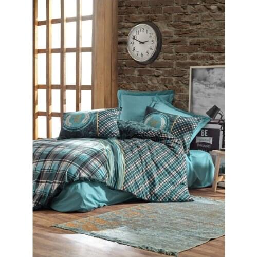 Cotton Box Turkey Double Duvet Duvet Cover Bed Sheet Pillowcase King Size Duvet Cover Bedding 100% Cotton Bedroom 4 Piece Mascu