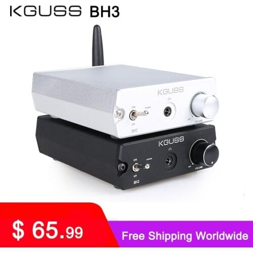 KGUSS BH3 ES9038Q2M Dac Buletooth 5.0 Audio Receiver Converter CSR8675 Support LDAC APTX-HD Bluetooth decoder