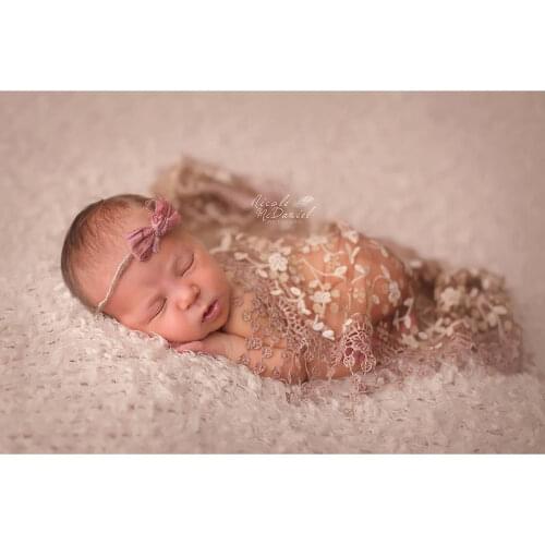 2019 New Tassels Lace Wrap For Newborn Photography Props Baby Girl Photo Shoot Accessories Flokati Fotografia Photoshoot Studio