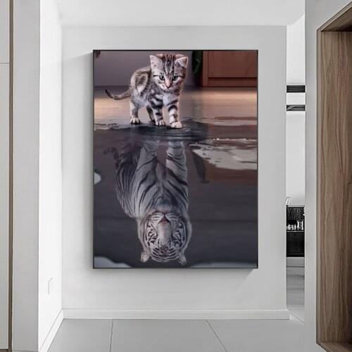 MINDSET Is EVERYTHING Art Canvas Painting on The Wall Posters and Prints Motivational Wall Art Picture for Living Room Decor