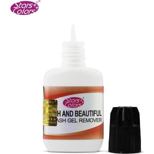 No Stimulate High Quality Eye lashes Gel Remover 10ml Labling False Eyelashes safe Gel Cleanser Low Odor Eyelash Extension