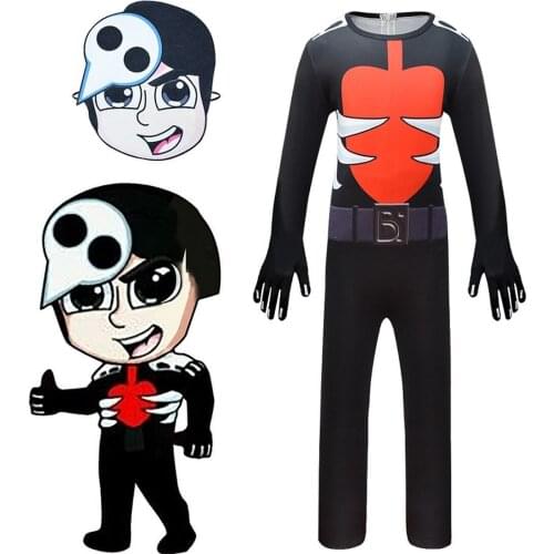 Happy Purim Boys Clothes Carnival Funny PartyTeam WGF Lyon Cosplay Costume Anime Character Jumpsuits Halloween Costumes for Kids