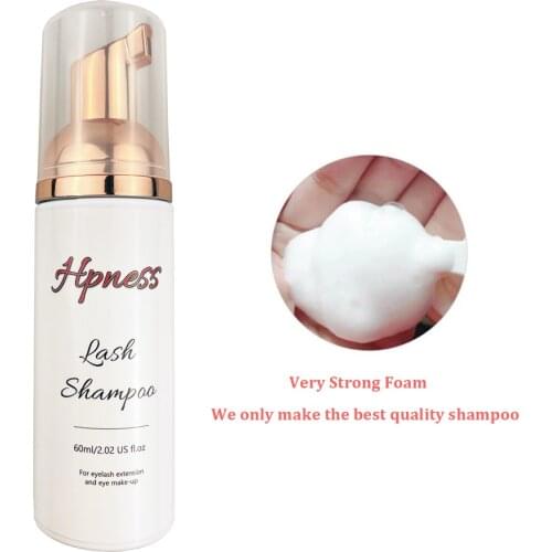 HPNESS Pro New Style 60ml Eyelash Shampoo Lashes Foam Cleaner Gentle Cleansing Eyelashes/Grafting Non-irritating Mousse Foam Pro