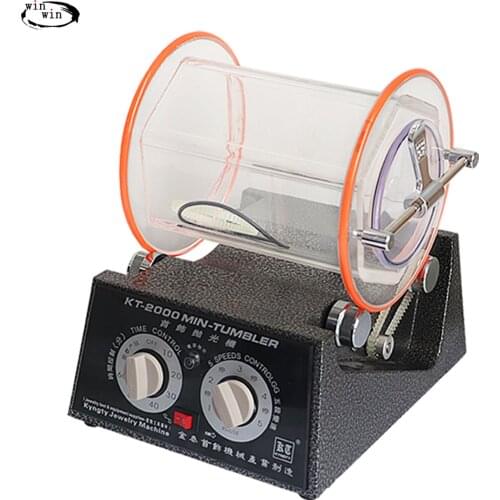 KT2000 Jewelry rotary polisher, berbem New Rotary Tumbler with Capacity 5kg,drum polishing machines Polishing Finishing Machines