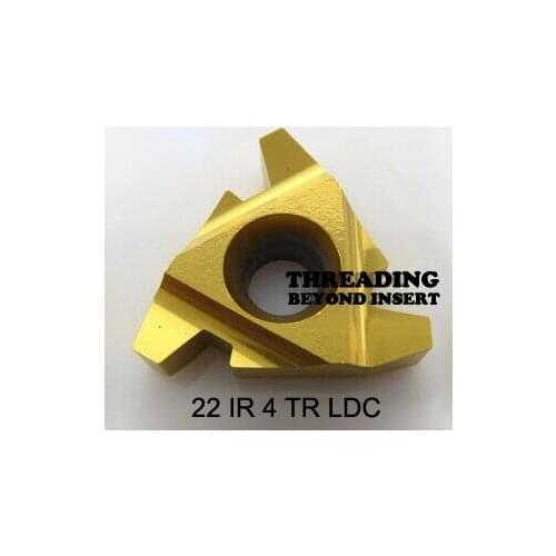 Touch Probe 22 Ir 4 Tr Ldc ,indexable Tungsten Carbide Threading Lathe Inserts For Threaded Holder,thread Turning Tool Holders
