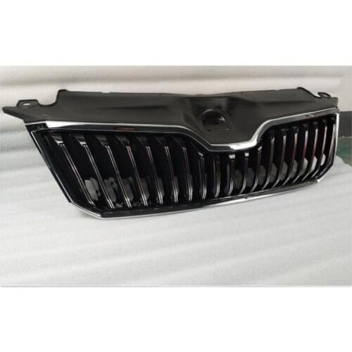 High quality ABS Original uthentic car Front Grille Around Trim Racing Grills Trim for Skoda Superb 2016 2017 2018 Car styling