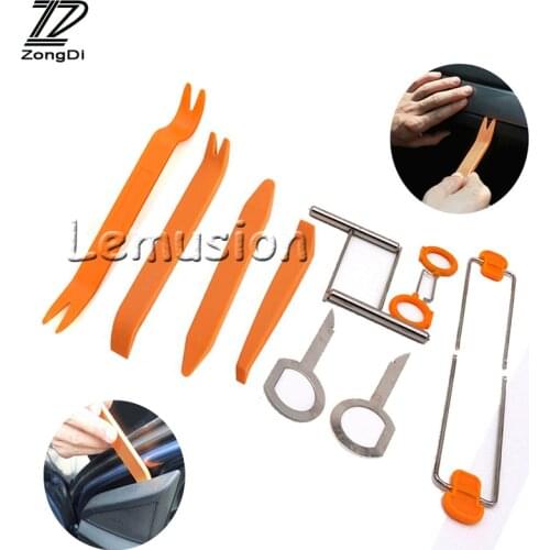 ZD 12Pcs Car-styling For Skoda Octavia A5 A7 2 Fabia Yeti BMW E60 F30 X5 E53 Inifiniti Car Panel Pry Disassembly Multimedia Tool