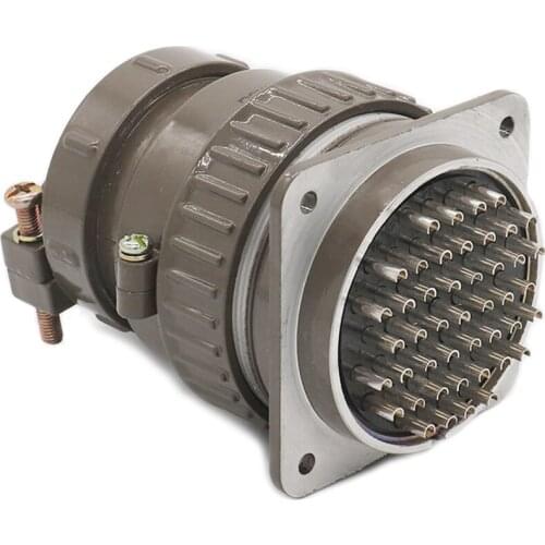 ZHQCN 3A AC 400V DC Power High Voltage Waterproof M60 45 Pin Automotive Connector Panel Bulkhead Female Plug Male Socket