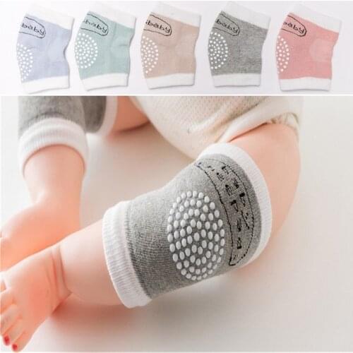1 Pair Baby Knee Pad Kids Safety Crawling Elbow Cushion Infant Toddlers Baby Leg Warmer Knee Support Protector Baby Kneecap