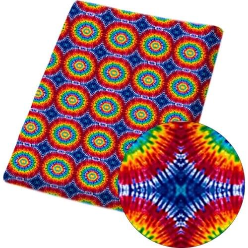 CHEER BOWS 45*150cm 1pc Polyester Cotton Fabric Animals Geometry Printed Cloth Sheets Dress Making Material Home Textile Patches