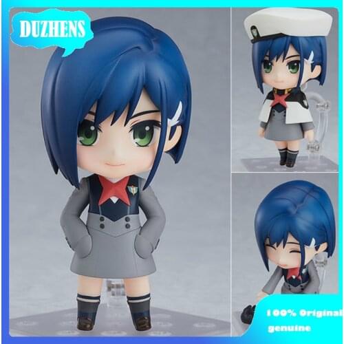 Original Japanes Anime DARLING in the FRANX Ichigo Q version figma PVC Action Figure Anime Figure Model Toys Figure Doll Gift