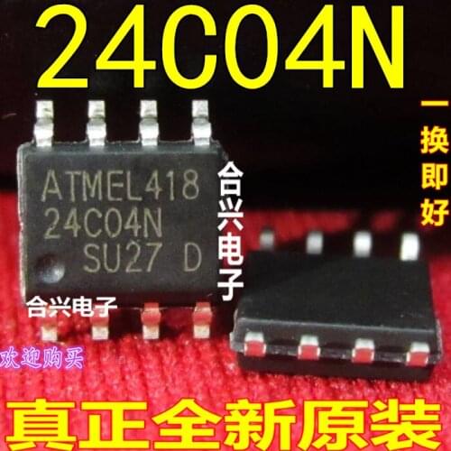 AT24C04 24C04 AT24C04N AT24C04AN Patch Blank Memory Brand New & Original