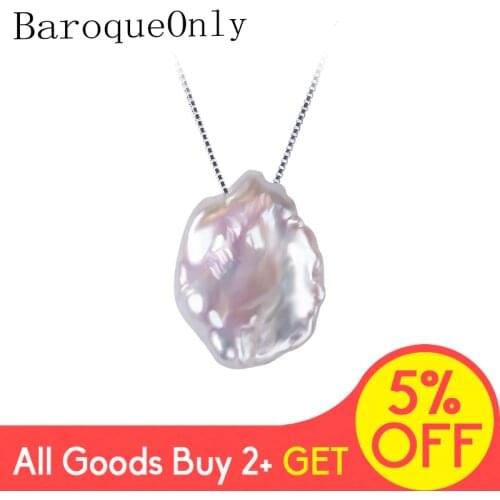 BaroqueOnly Silver Necklaces