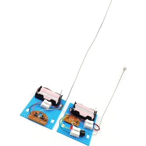 Wireless Telegraph Receiver Transmitter Module DIY Toy Model Electrical Circuit Scientific Experiment Materials Kit Educational