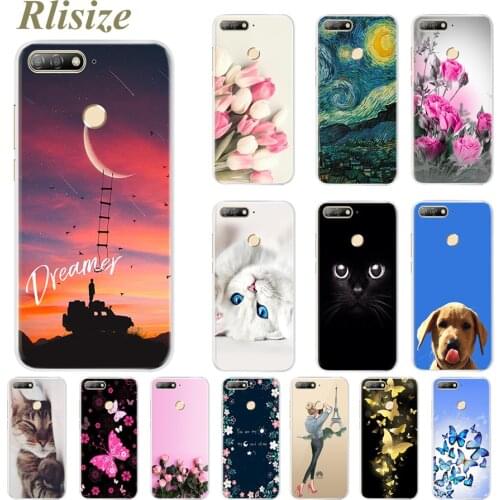 For Huawei Honor 7A Pro 7 A Case For Cover Honor 7A Pro Soft Silicone Cute Painted Patterned Cases For Honor 7A Pro Phone Shell