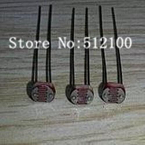 Free Shipping 200PCS 5549 Light Dependent Resistor LDR 5MM Photoresistor wholesale and retail Photoconductive resistance