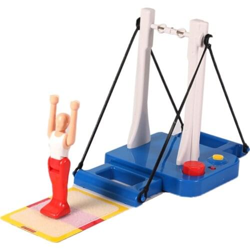 Single prince turnover gymnastics machine iron bar gentleman gymnastics machine tabletop game decompression entertainment toys
