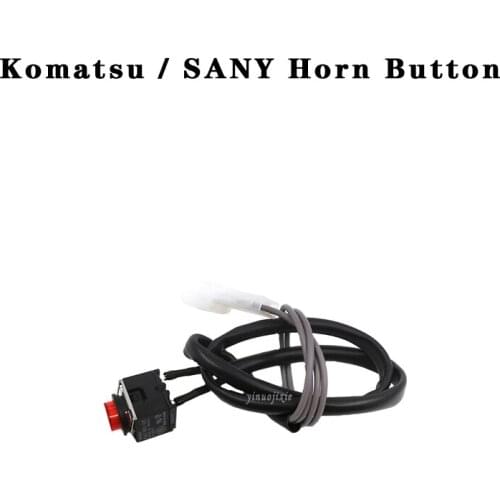 Excavator horn button switch Used for Komatsu PC200 Sany SY225 230 235 engine operating handle horn button