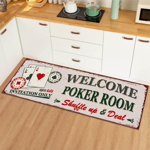 Game Room Floor Mat Flannle Doormats Non-slip Soft Carpet for Living Room Bedroom Bathroom