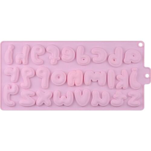 New Silicone Chocolate Mold 26 Letters Silicone Cake Molds Baking Tools Non-stick Cake Jelly And Candy Mold Kitchen Accessories