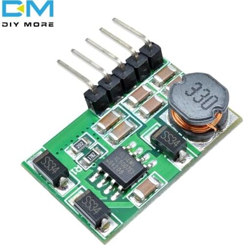 Positive Negative Dual Step Up Boost Converter DC 3V~18V to 5V/6V/9V/12V/15V/24V -5V -6V -9V -12V -15V -24V Power Supply Module