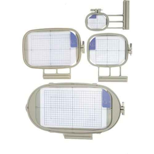 4Pcs Sewing Machine Embroidery Hoop for Brother Innovis 1500 1500D 2500D 4000D 6000D(SA437,SA438,SA439,SA441)
