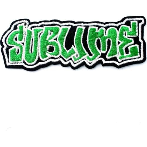 S(Size:3.6x9.6cm) Cloth Badges Mend Decorate Patch Jeans Bag Hat Clothes Apparel Sewing Decoration Applique Patches Badge