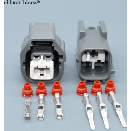 Shhworldsea 3 pin auto connector for Modern Elantra IX35 Ignition Coil Plug wire harness connector MG641362-4 MG651359-4