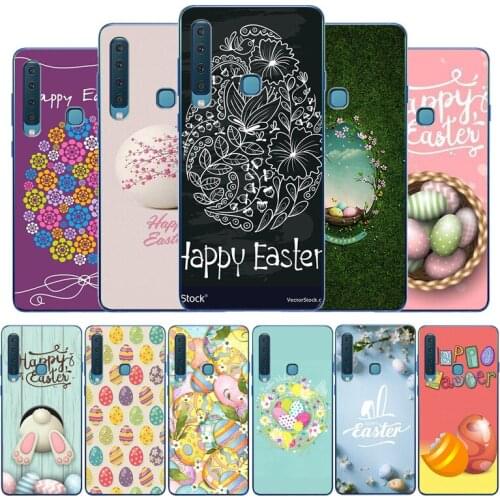 Eggs Happy Easter holiday Soft Silicone Phone Case For Samsung A10 A20E A30 A40 A50 A70 A80 A3 A5 A7 2016 A8 2017 A6 A9 2018
