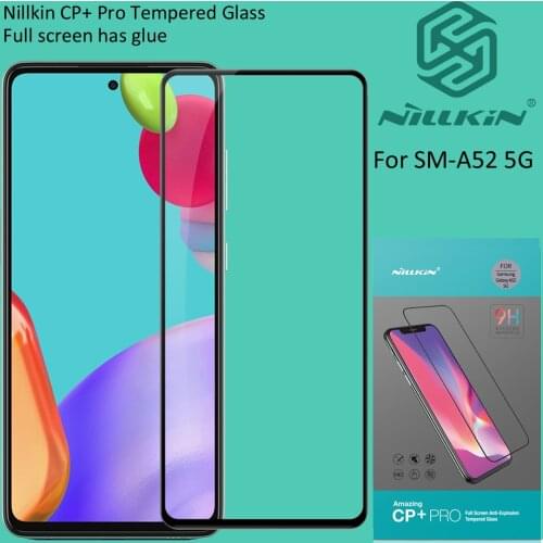 Nillkin Tempered Glass For Samsung Galaxy A52 Screen Guard Protective oleophobic Full glue
