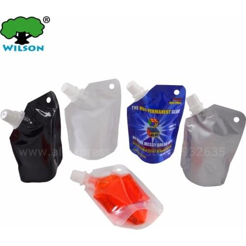 50 ML) Small Stand Up Spout Bag 20 pcs Sauce Travel Laundry Detergent Container Bathing Dew Sauce Jelly Food Save Pouch