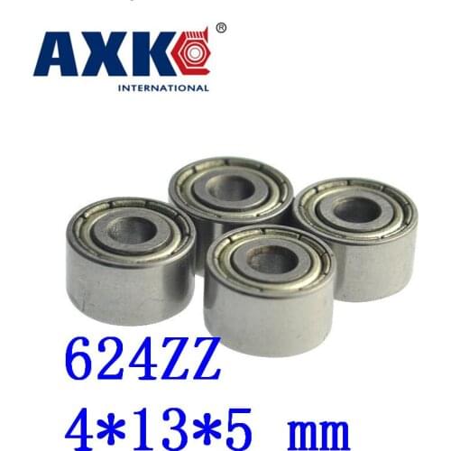2021 New Limited Steel Rolamentos Thrust Bearing 10pcs Free Shipping Miniature Deep Groove Ball Bearing 624zz 4*13*5 Mm