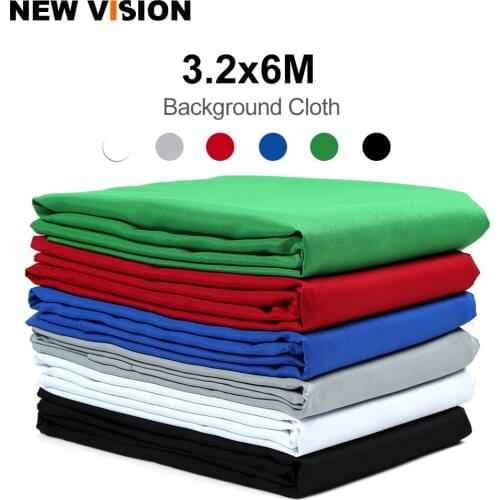 3.2x6m 3200 x 6000mm Black Green White Blue Red Gray Mixed Non-woven Fabric Photo Photography Backdrop Background Cloth