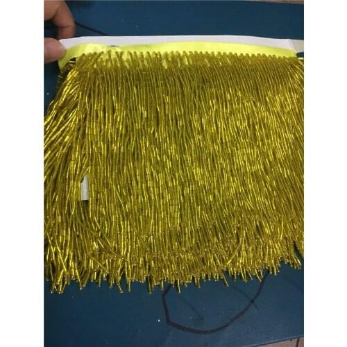 5yards/bag ribbon beads tassel fringe BZL-91412 for wedding dress/party decoration