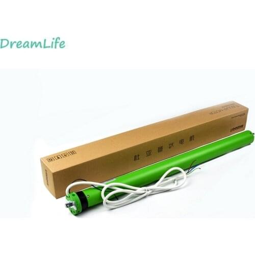 Automatic Electric Curtain Motoried Rolling Blind Shutter 12V DIY Roller Shade Motor Tubular Intelligent Remote Control