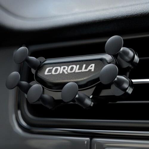 Car Interior Air Vent Clip Mount No Magnetic Mobile Phone Holder for Toyota corolla accessories car styling