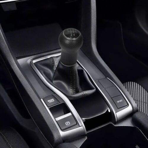 5/6 Speed Gear Shift Knob Lever Shifter Gaitor Boot PU Leather For Volkswagen VW 2003-2008 Golf 4 IV MK4 G.TI R32 Jetta